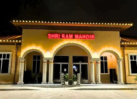 Shri Ram Mandir Religious Facility Construction in Plano, Texas