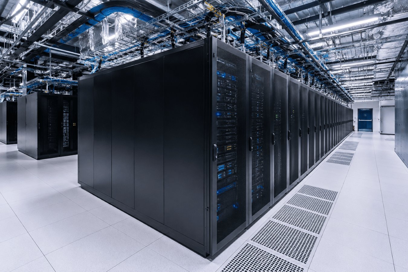 Newly constructed Dallas-Fort Worth data center.