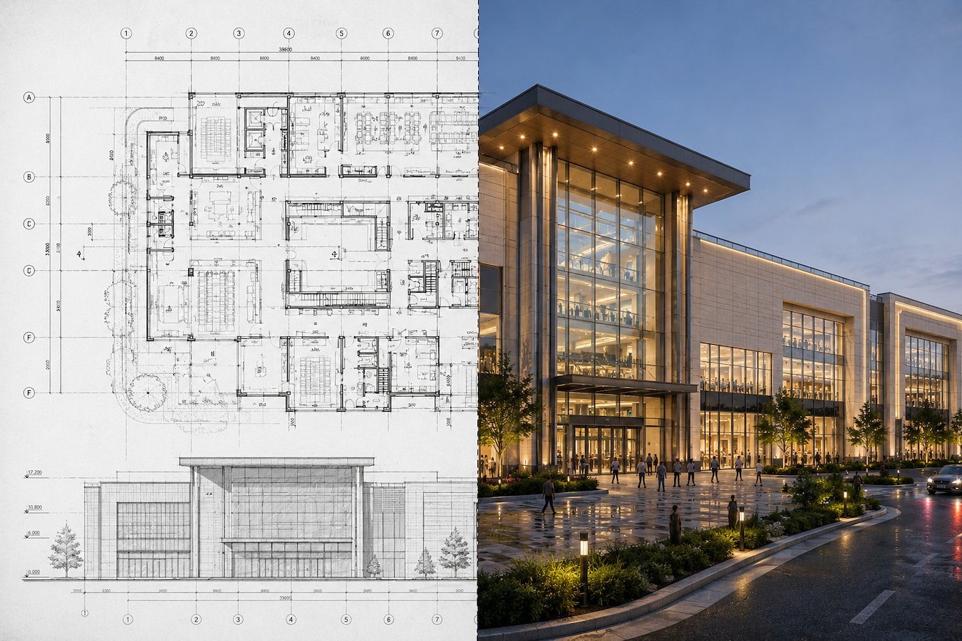 Newly constructed Dallas-Fort Worth design-build
